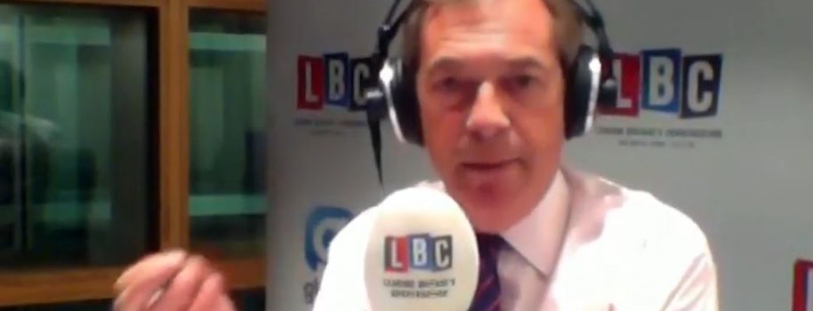 Farage demands BBC apology for ‘blood on hands’ race hate claims